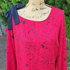 NEW Torrid "Love Your You" Cold Shoulder Top with Black Fabric Tie